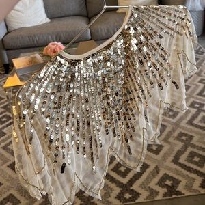 Tutu Du Monde Gold Sparkle cape